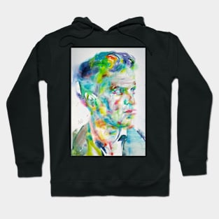 LUDWIG WITTGENSTEIN watercolor portrait .6 Hoodie